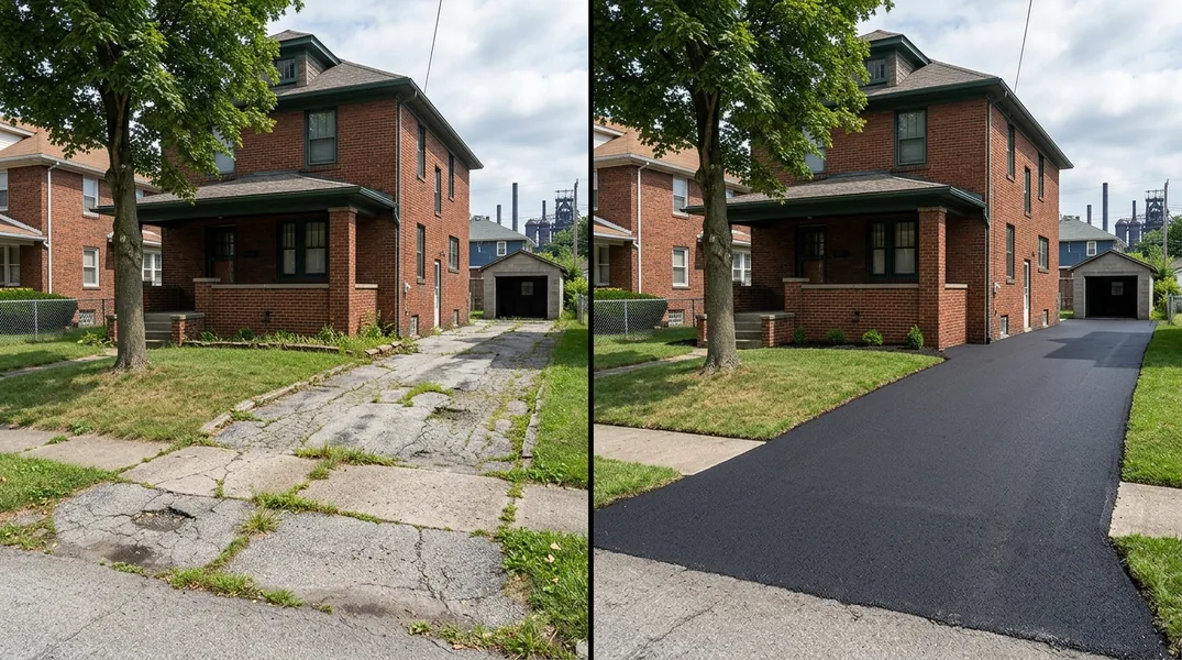 Result asphalt paving in Youngstown - Youngstown Asphalt Paving